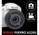 Appareil photo bridge Kodak AZ255 Blanc