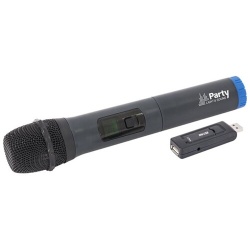 Lyres DJ Party Pack micro sans fil UHF avec recepteur UHF