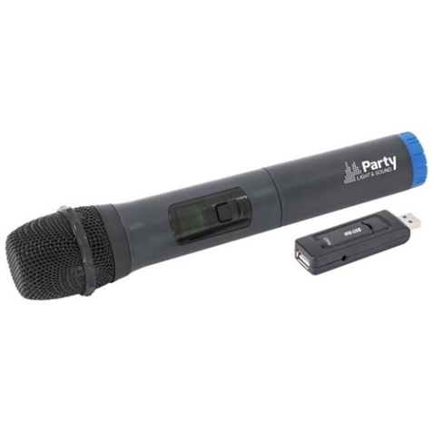 Lyres DJ Party Pack micro sans fil UHF avec recepteur UHF