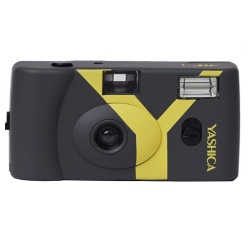 Appareil photo Argentique Yashica MF-1 Snapshot Art Camera Y Edition Gris avec un Film 400/24
