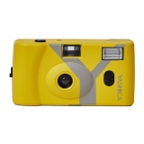 Appareil photo Argentique Yashica MF-1 Snapshot Art Camera Y Edition Jaune avec un Film 400/24