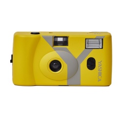 Appareil photo Argentique Yashica MF-1 Snapshot Art Camera Y Edition Jaune avec un Film 400/24