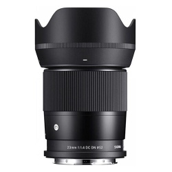 Objectif à Focale fixe Sigma Objectif Hybride Sigma 23mm F/1.4 DC DN Contemporary pour monture FUJIFILM X