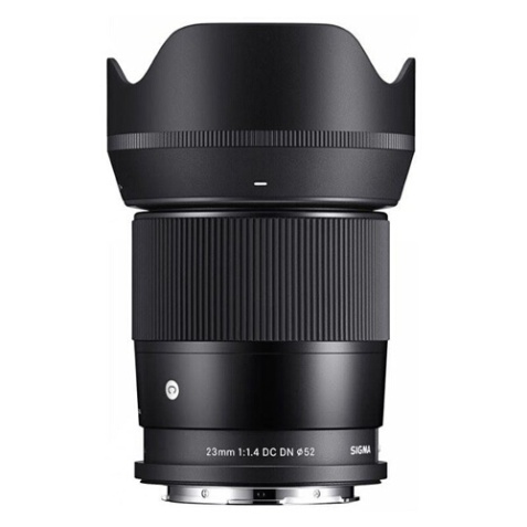 Objectif à Focale fixe Sigma Objectif Hybride Sigma 23mm F/1.4 DC DN Contemporary pour monture FUJIFILM X