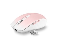 Souris Tnb GRADIENT - Souris sans fil rechargeable DUAL CONNECT - rose