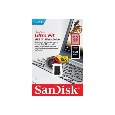 Clé USB Sandisk CLE CRUZER FIT ULTRA 32GO USB 3.0