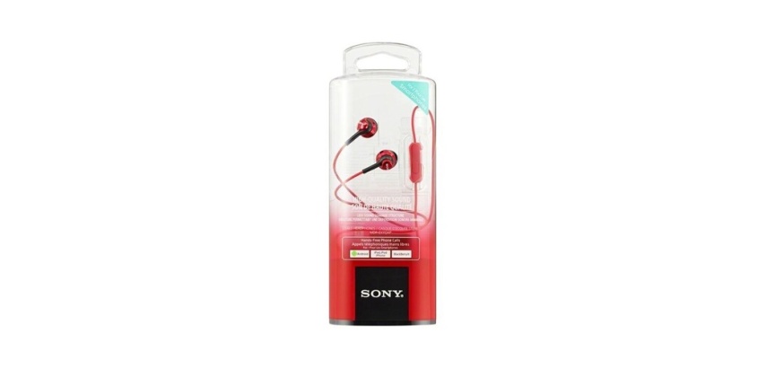 Ecouteurs Sony MDR-EX110AP Rouge