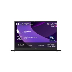 PC portable Lg Gram 16 16Z90TS-G.AU79F 16" Copilot+ Intel Core Ultra 7 16 Go RAM 1 To SSD Gris Métal