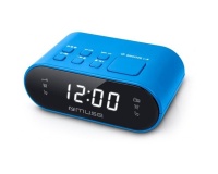 Radio-réveil Muse M-10 BL Bleu