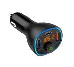 Accessoire téléphonie pour voiture Wefix Transmetteur FM Bluetooth - kit mains libres