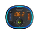 Accessoire téléphonie pour voiture Wefix Transmetteur FM Bluetooth - kit mains libres