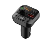 Accessoire téléphonie pour voiture Wefix Transmetteur FM Bluetooth - kit mains libres