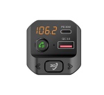 Accessoire téléphonie pour voiture Wefix Transmetteur FM Bluetooth - kit mains libres