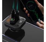 Accessoire téléphonie pour voiture Wefix Transmetteur FM Bluetooth - kit mains libres