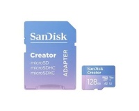 Carte mémoire micro SD Sandisk Creator Card 128G