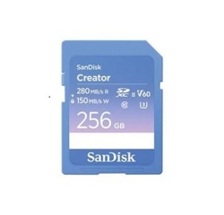 Carte mémoire SD Sandisk Creator Card (UHS-II) 256G