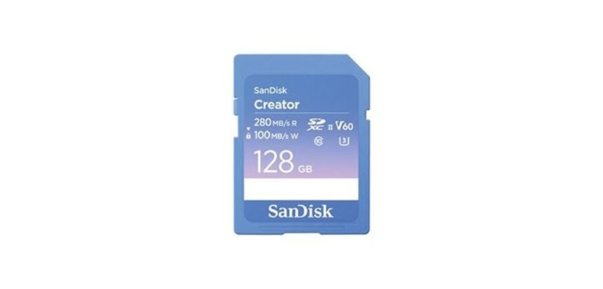 Carte mémoire SD Sandisk Creator Card (UHS-II) 128G