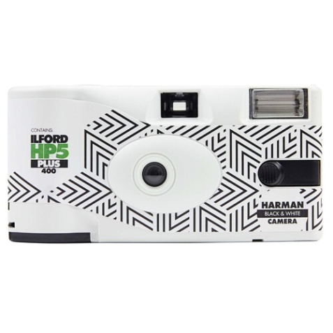 Appareil photo jetable Ilford. Film Single Use Camera HP5 Plus