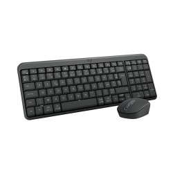 Ensemble clavier et souris Logitech MK250 sans fil Bluetooth, sans fil compact, ambidextre, construction durable - Windows/macOS