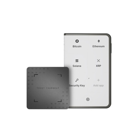 Cryptowallet Ledger Stax Graphite avec Recovery Key incluse