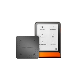 Cryptowallet Ledger Flex Edition Bitcoin Orange avec Recovery Key incluse