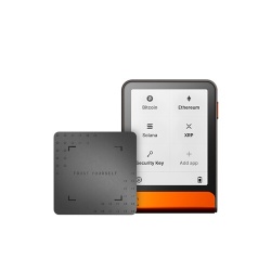 Cryptowallet Ledger Flex Edition Bitcoin Orange avec Recovery Key incluse