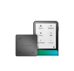 Cryptowallet Ledger Flex Vert Patiné avec Recovery Key incluse