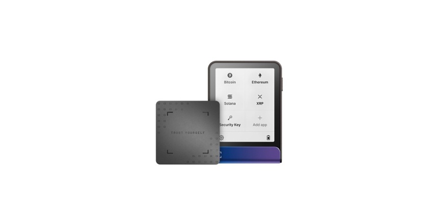 Cryptowallet Ledger Flex Bleu Neptune avec Recovery Key incluse
