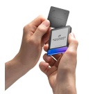 Cryptowallet Ledger Flex Bleu Neptune avec Recovery Key incluse