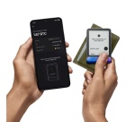Cryptowallet Ledger Flex Bleu Neptune avec Recovery Key incluse