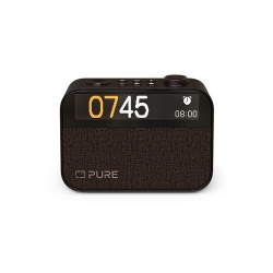 Radio-réveil Pure Moment Coffee noir