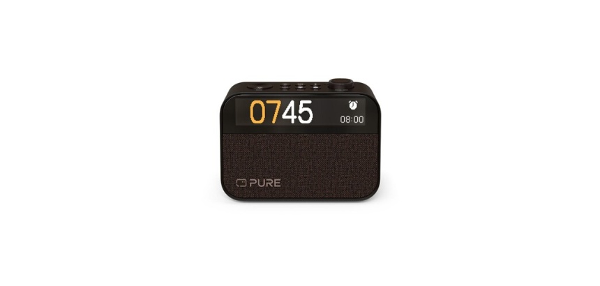 Radio-réveil Pure Moment Coffee noir