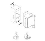 Réfrigérateur top Candy CMLS59EW Blanc