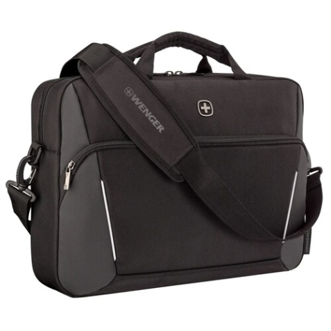 Sacoche pour ordinateur portable Wenger XE Compact Brief 16, Sacoche 16'', Black