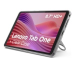 Tablette tactile Lenovo Pack Tab One 8,7" 64 Go Gris anthracite + coque de protection transparente