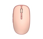 Souris Accsup rechargeable sans fils rose bicolore - 2.4G & Bluetooth
