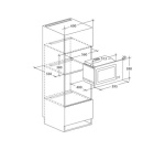 Micro-ondes + Gril Rosieres RMG28/1IN