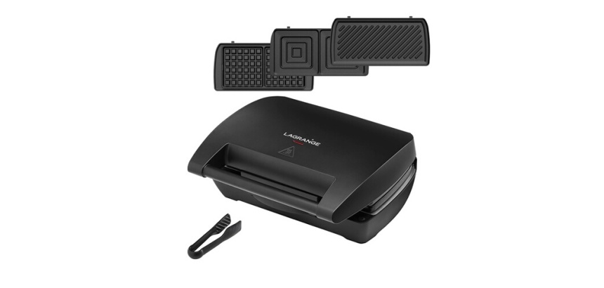 Gaufrier / croque-monsieur Lagrange Mini Maxi 028663