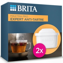 Cartouche filtre à eau Brita PACK DE 2 CARTOUCHES FILTRANTES MAXTRA PRO EXPERT ANTI-TARTRE