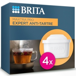 Cartouche filtre à eau Brita PACK 4 FILTRES A EAU MAXTRA PRO- EXPERT ANTI-TARTRE