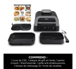 Grille-viande Ninja Thermosonde et Airfryer