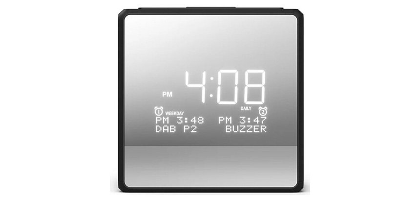 Radio-réveil Philips TAR4600 FM DAB et DAB+ Gris