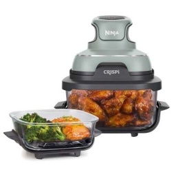 Friteuse sans huile Ninja Crispi Airfryer en verre FN101EUSG Vert Gris