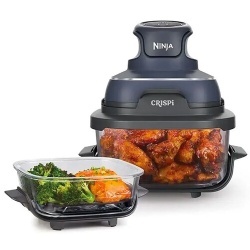 Friteuse sans huile Ninja Crispi Airfryer en verre FN101EUGY Bleu Gris
