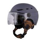 Casque vélo Tnb URBAN MOOV - visière taille M - bleu marine