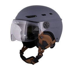 Casque vélo Tnb URBAN MOOV - visière taille M - bleu marine