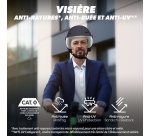 Casque vélo Tnb URBAN MOOV - visière taille M - bleu marine