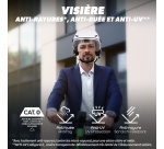 Casque vélo Tnb URBAN MOOV - visière taille L - blanc