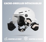 Casque vélo Tnb URBAN MOOV - visière taille M - blanc