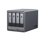 Serveur NAS Ugreen 4 baies DX4800 Plus Gris anodisé